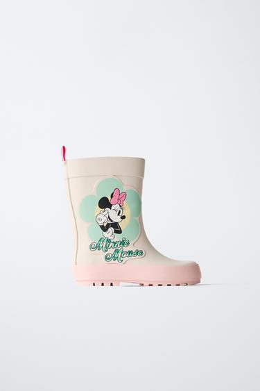 Zara MINNIE MOUSE © DISNEY RAIN BOOTS - Pink - Image 0