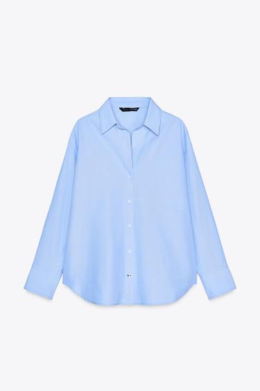 OXFORD SHIRT - Sky blue by Zara - Image 0
