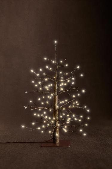 Zara LED LIGHT CHRISTMAS TREE (13.0") - Brown