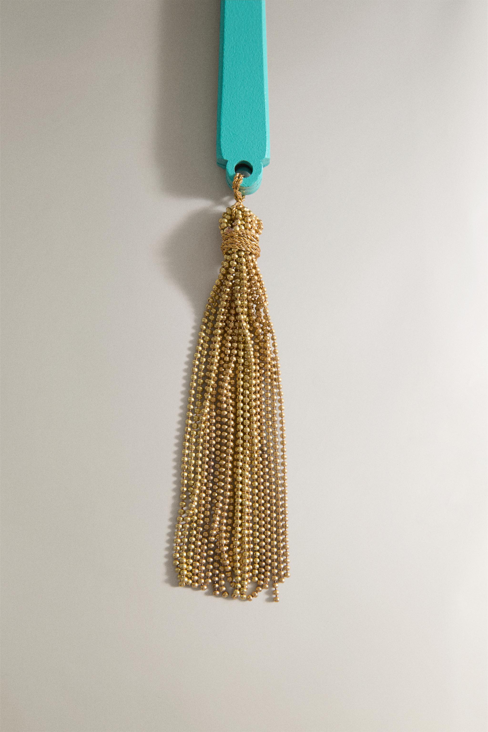 MARISA BERENSON PAPER FAN — Multicolored