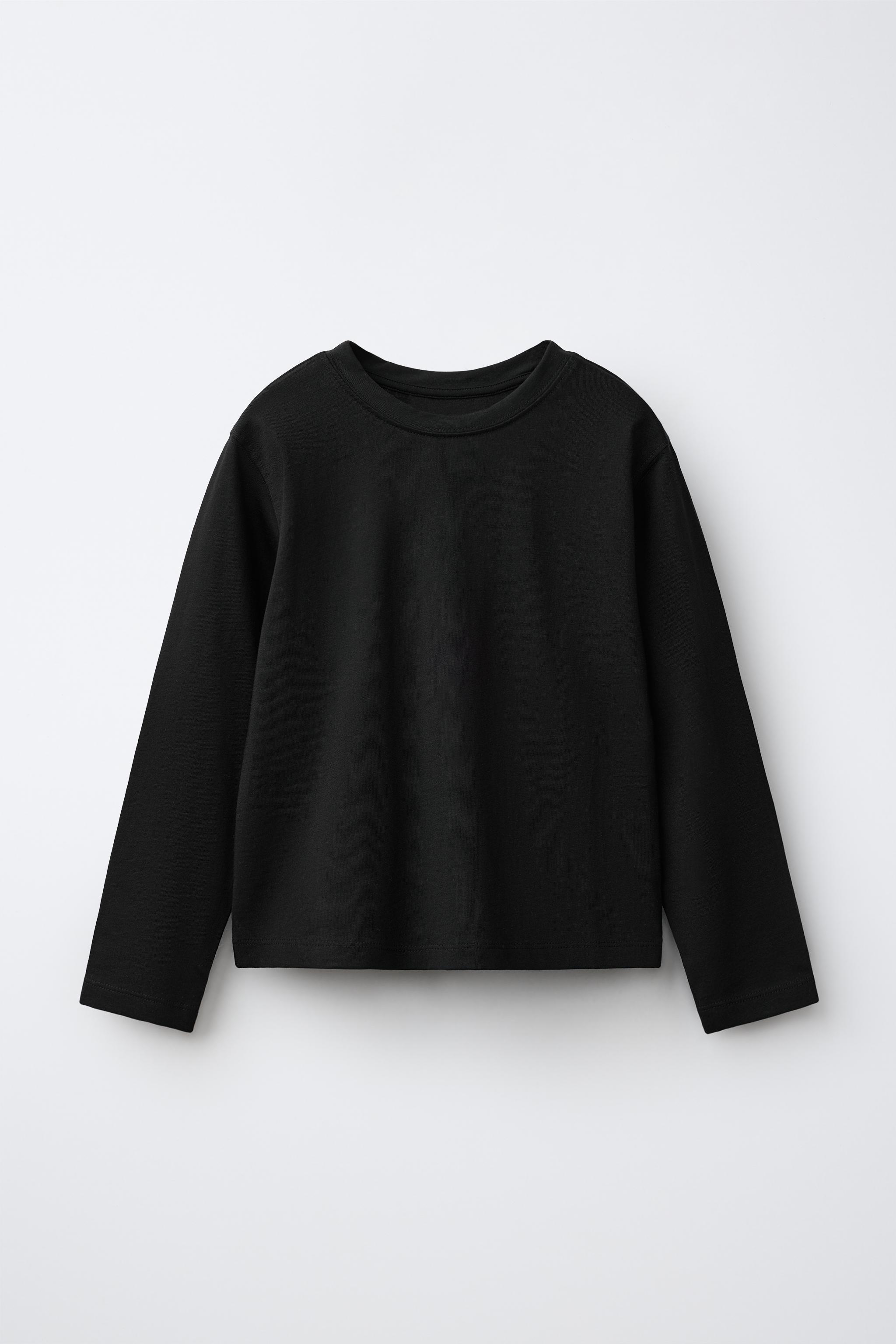BASIC T-SHIRT - Black | ZARA United States