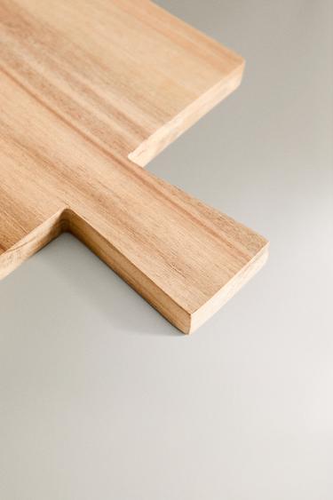 WOODEN SUSHI BOARD WITH MARKINGS - Light beige by Zara - Image 2