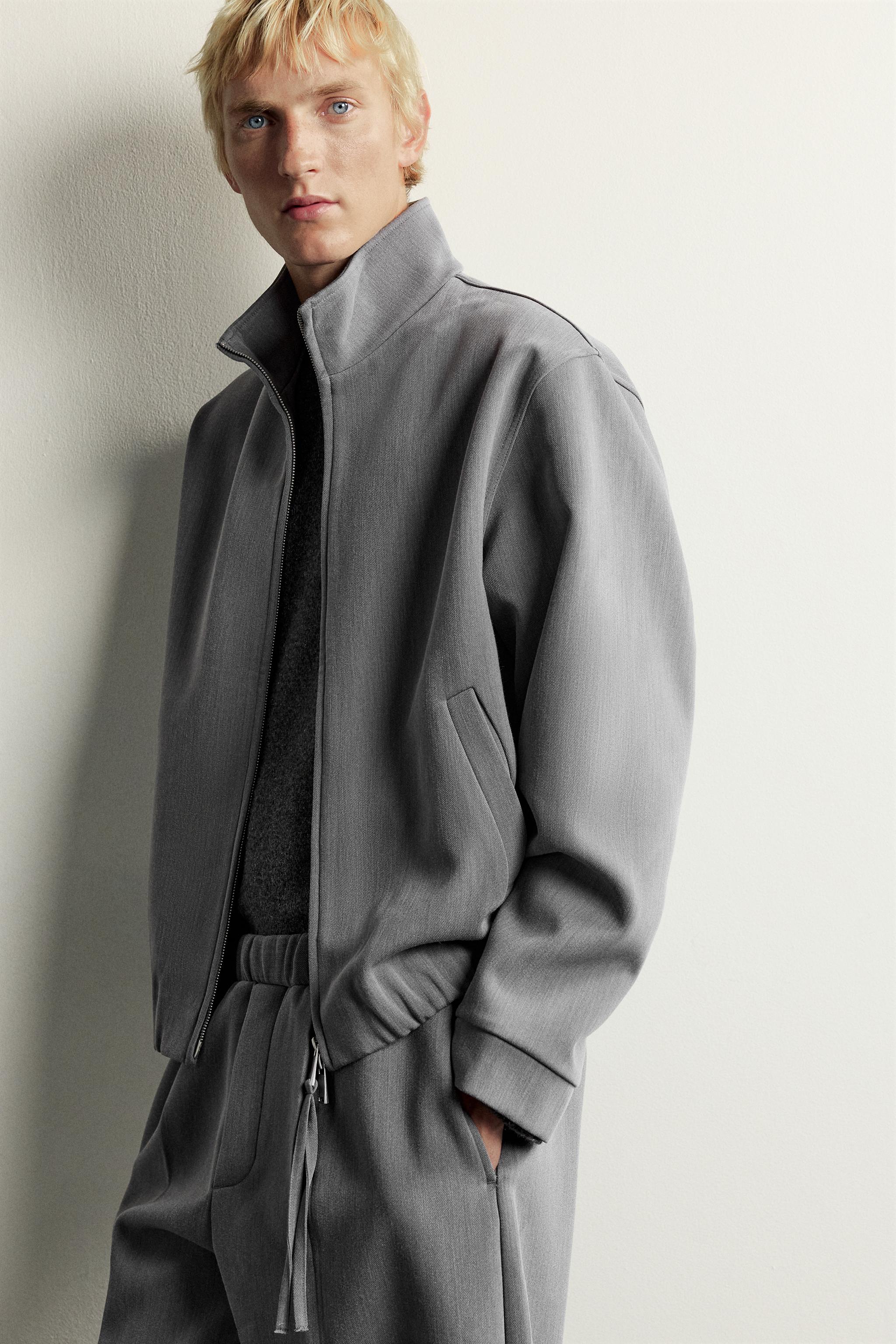 VESTE RELAXED FIT À ZIP