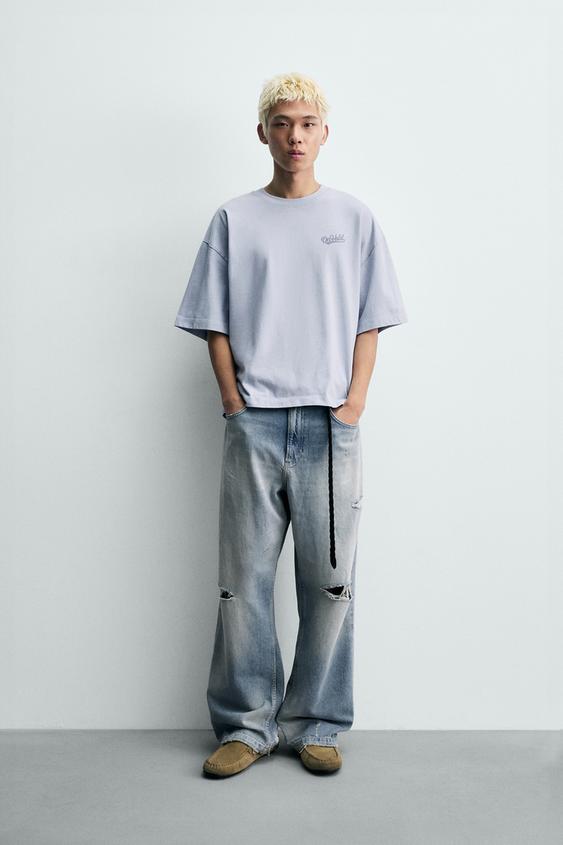 BOXY FIT PATCHES T-SHIRT from Zara - $45.90