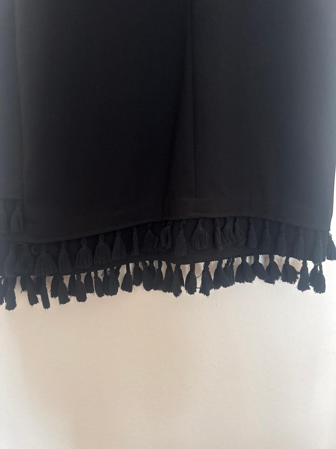MINI DRESS WITH POMPOMS - Image 3