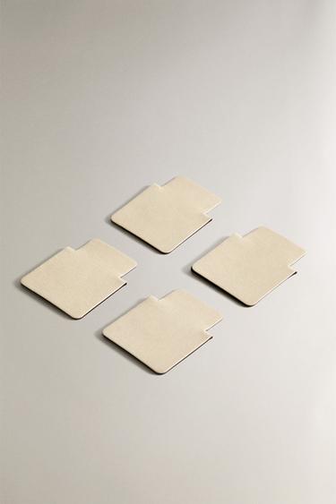MARQUE-PAGES MAGNÉTIQUES (LOT DE 4) - Écru de Zara - Image 1