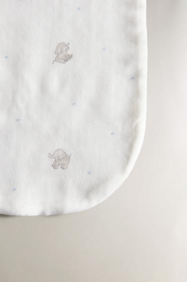 CHILDREN'S ELEPHANT SHOULDER BIB - Oyster-white by Zara - Image 3