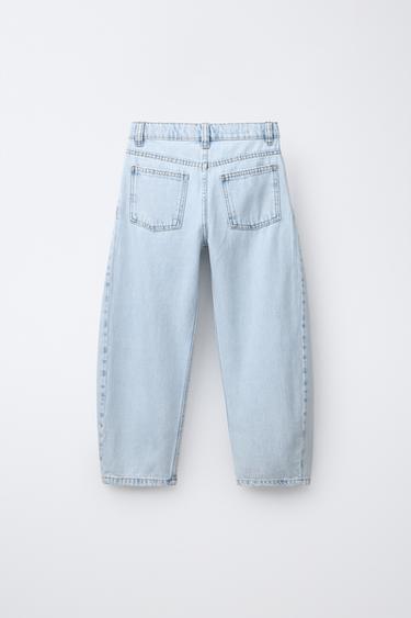 BARREL JEANS - Light blue by Zara - Image 1
