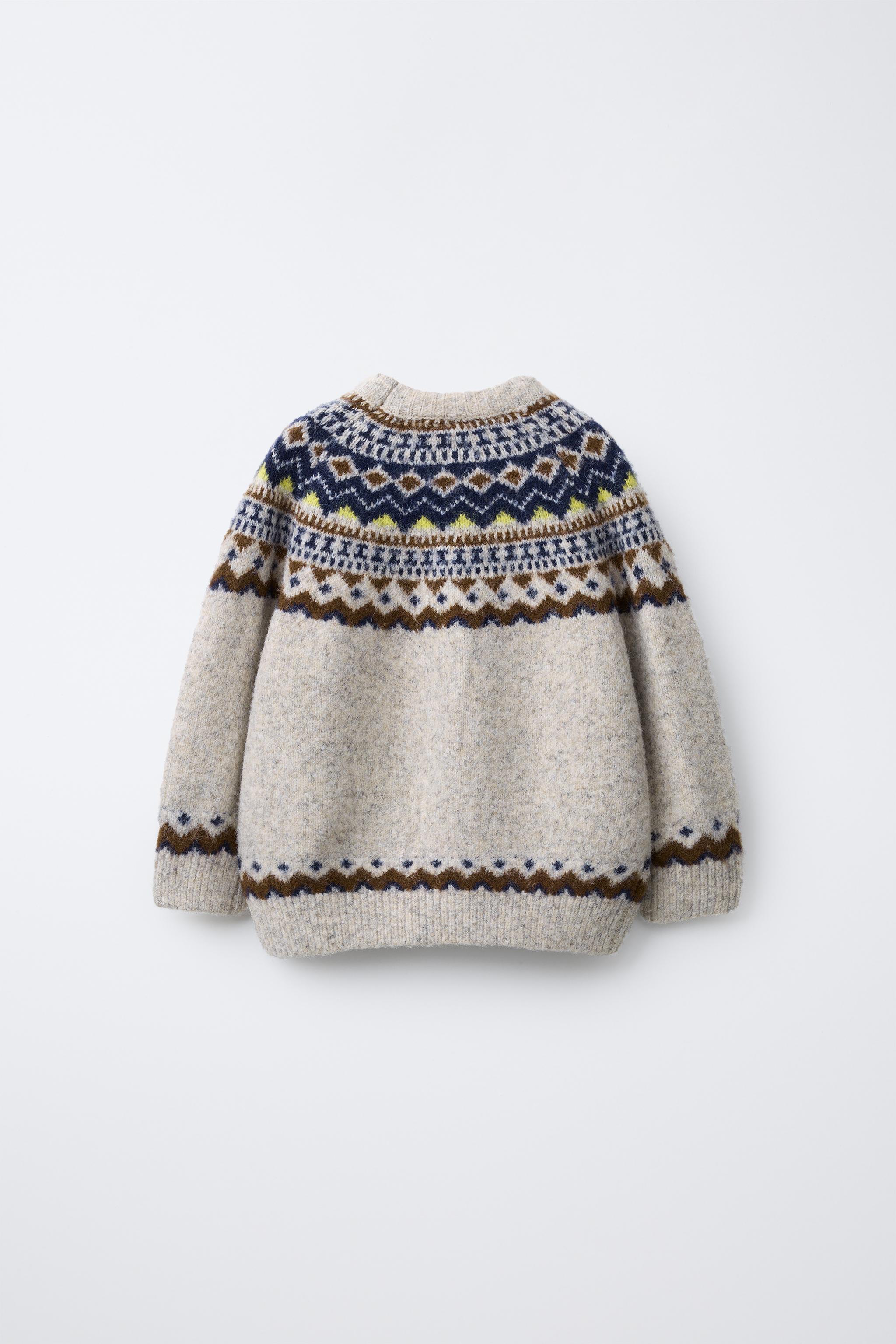 JACQUARD KNIT JUMPER