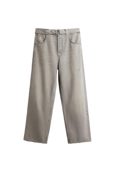 BAGGY JEANS WITH BELT - LIMITED EDITION