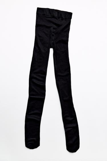 Zara BASIC 90 DENIER TIGHTS - Black
