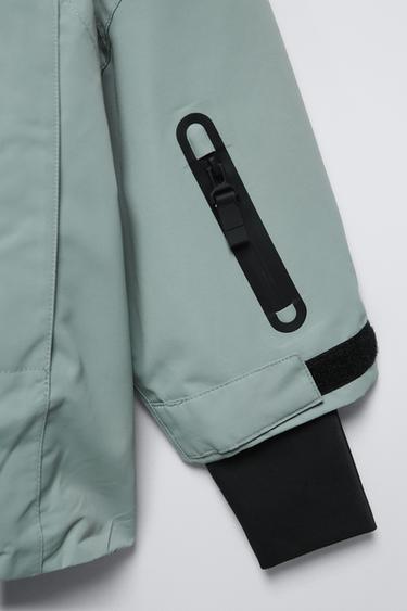 WATER-REPELLENT AND WINDPROOF JACKET WITH RECCO® SYSTEM – SKI COLLECTION - Sky blue by Zara - Image 6