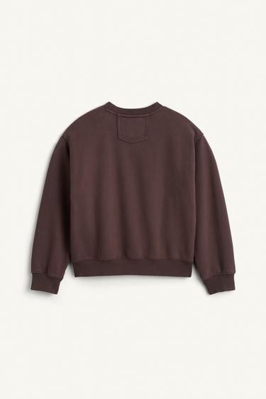 BSC SWTSHRT 15 - Dark aubergine by Zara