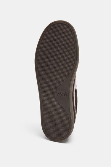 TENNIS EN CONTRASTE - Marron de Zara - Image 6