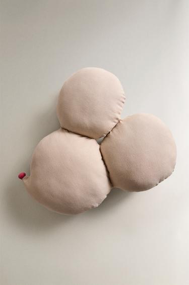 COUSSIN ENFANT SOURIS - Beige clair de Zara - Image 2