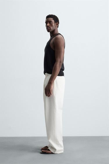 KNIT TANK TOP - Black de Zara - Image 3