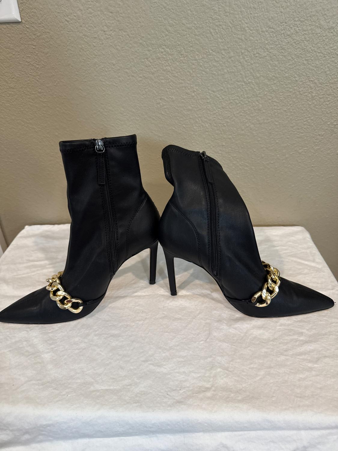 GOLD CHAIN BOOTIES - Image 5