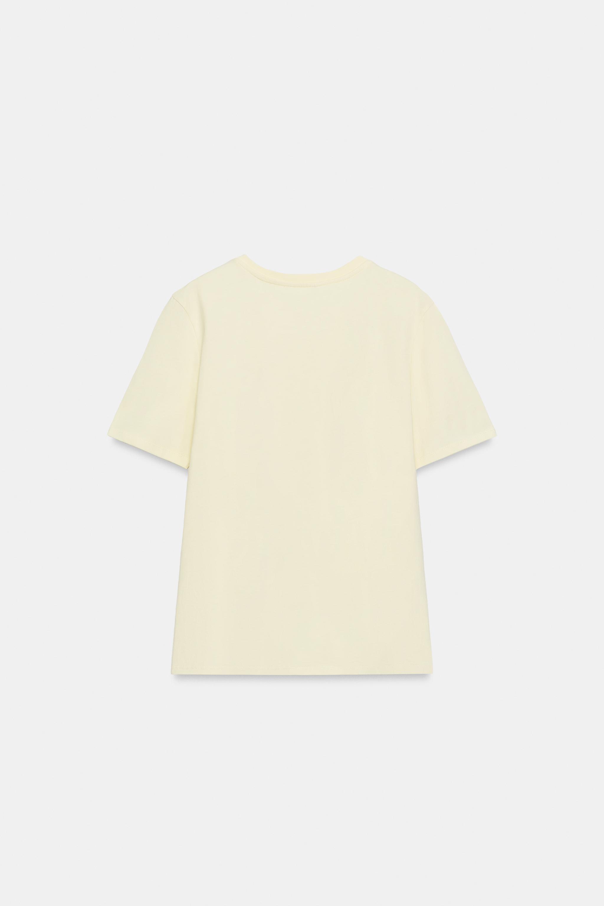 RAISED FLOWER T-SHIRT