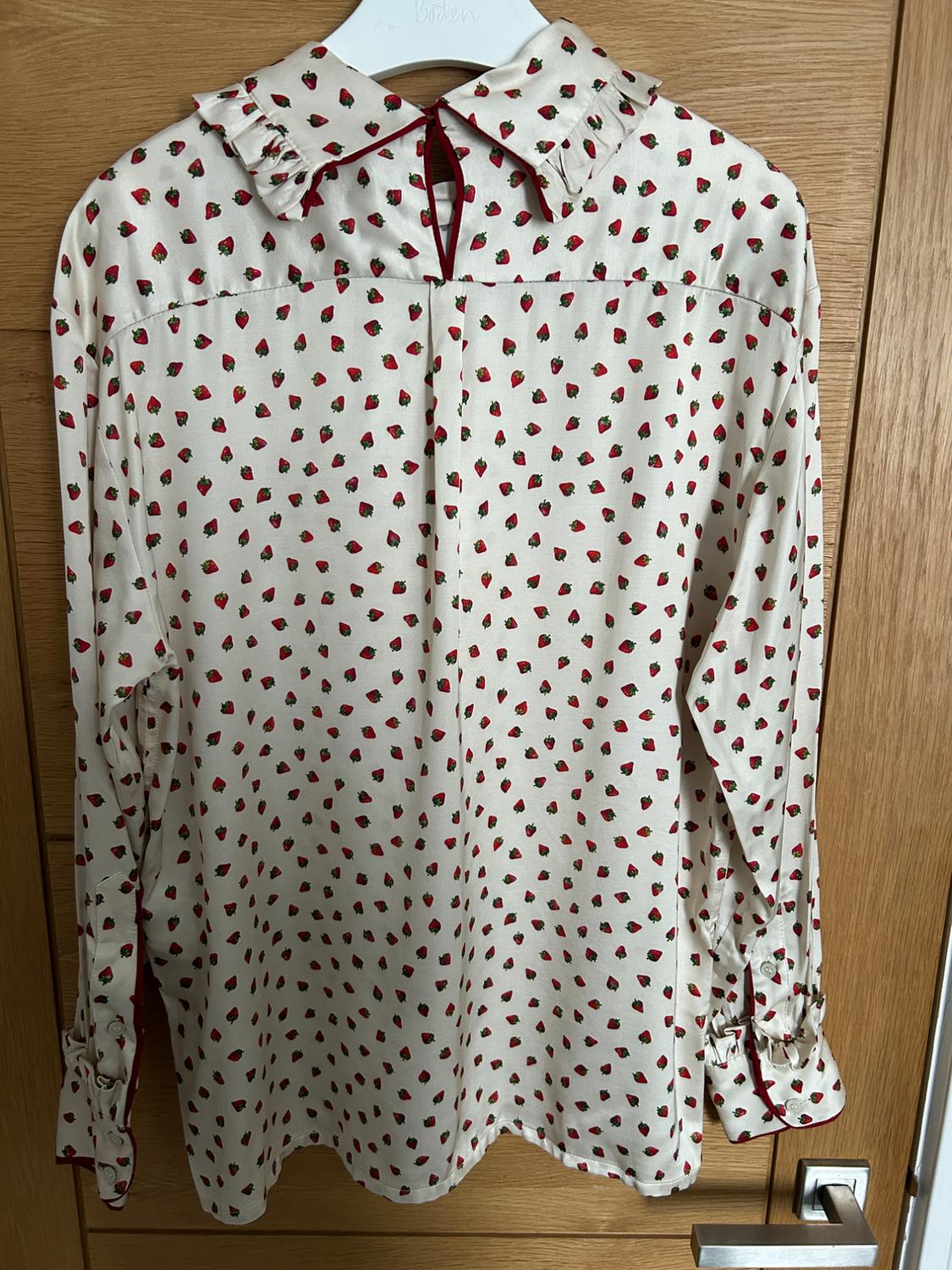 STEFANO PILATI X ZARA STRAWBERRY PYJAMA TOP - Image 7