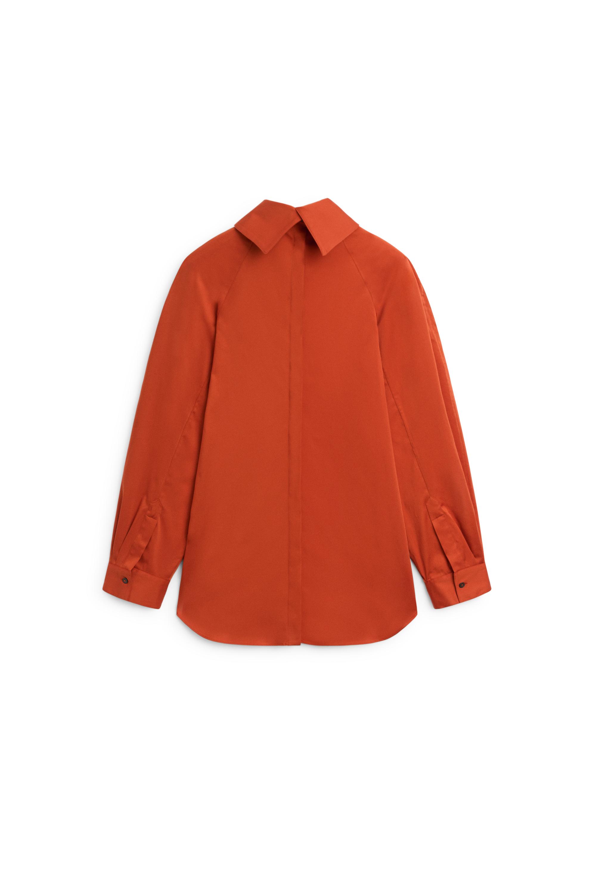 Oversize poplin high-neck shirt - LIMITED EDITION