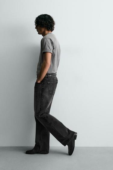 LOOSE FIT JEANS - Charcoal by Zara - Image 5