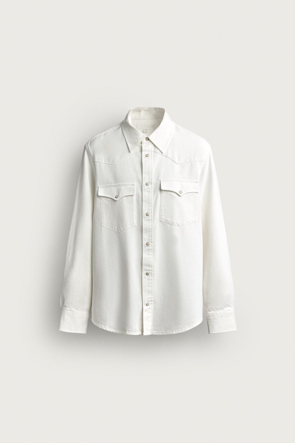 COTTON-LYOCELL REGULAR FIT WESTERN SHIRT