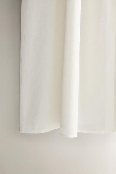 CHEMISE DE NUIT MANCHES COURTES - Écru de Zara - Image 4