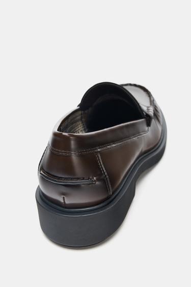 MOCASSINS MASQUE - Bordeaux de Zara - Image 4