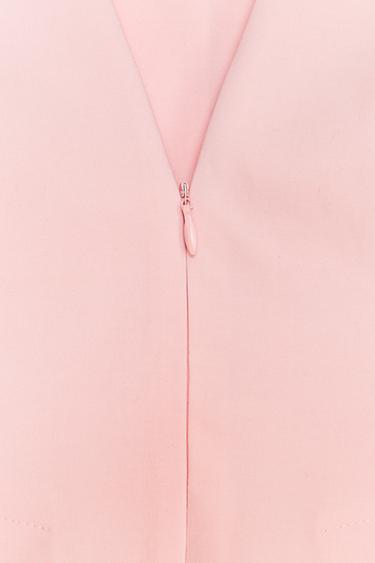 TOP PÉPLUM - Rose pastel de Zara - Image 6
