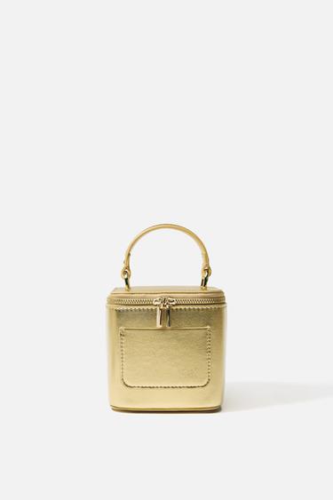 POCKET CUBE BAG - Golden by Zara