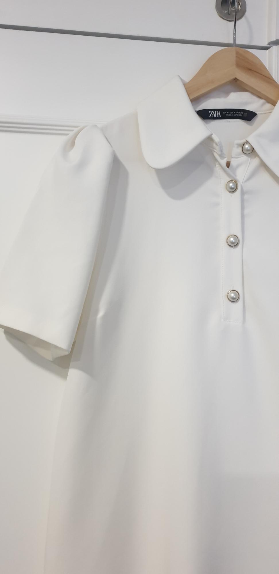 MINI DRESS WITH PEARLY BUTTONS - Image 2