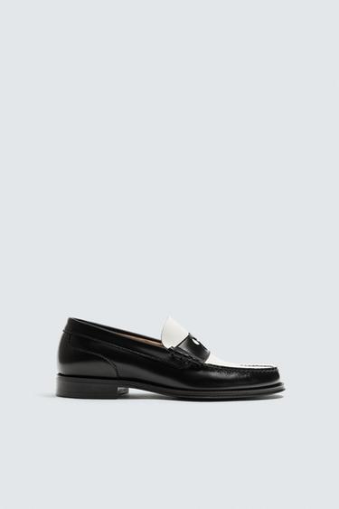 GIÀY MOCCASIN DA CÓ MŨ HARRY LAMBERT FOR ZARA X DISNEY - Nhiều màu từ Zara