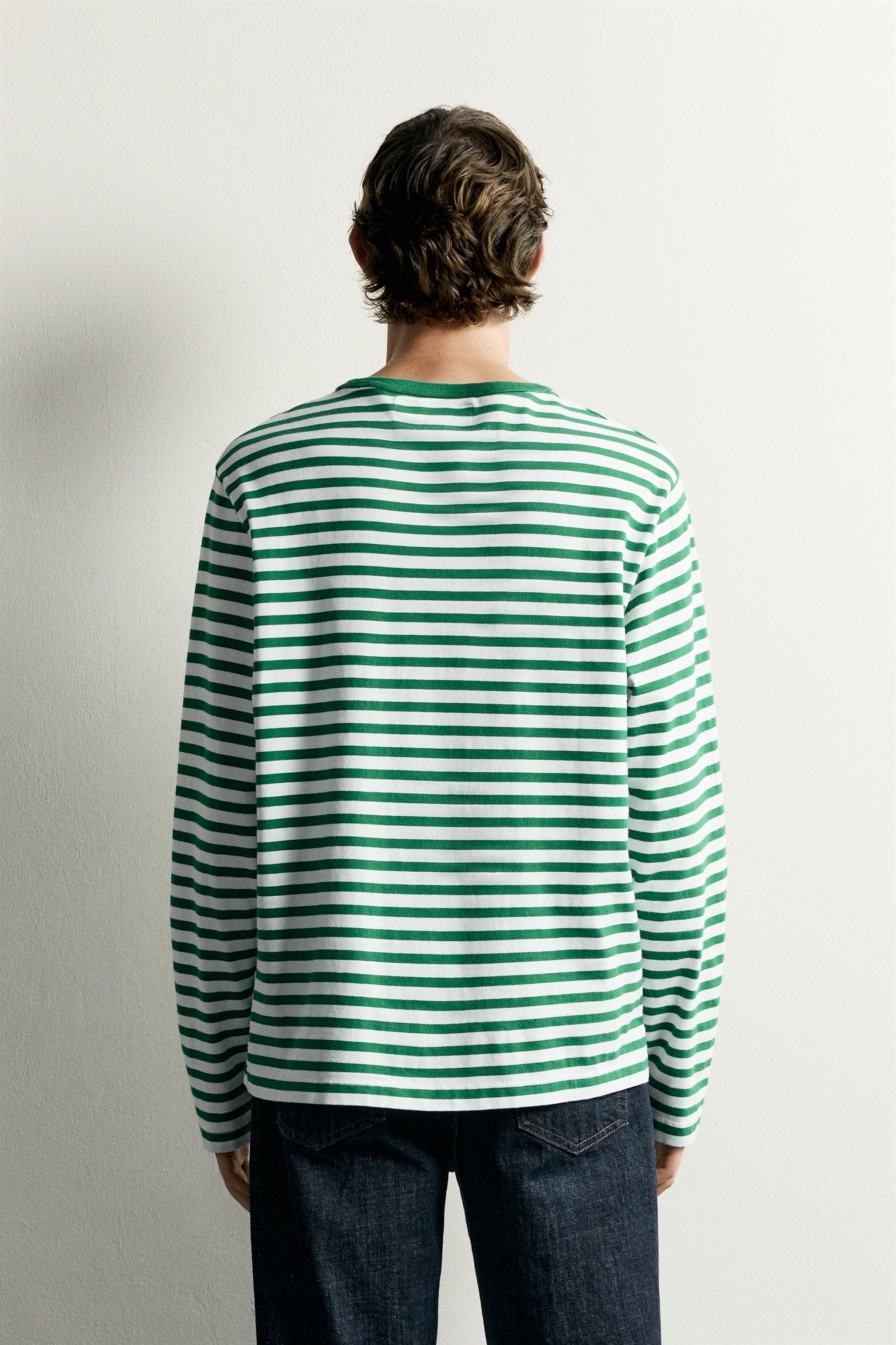 T-SHIRT RAYÉ 0FR. PARIS X ZARA