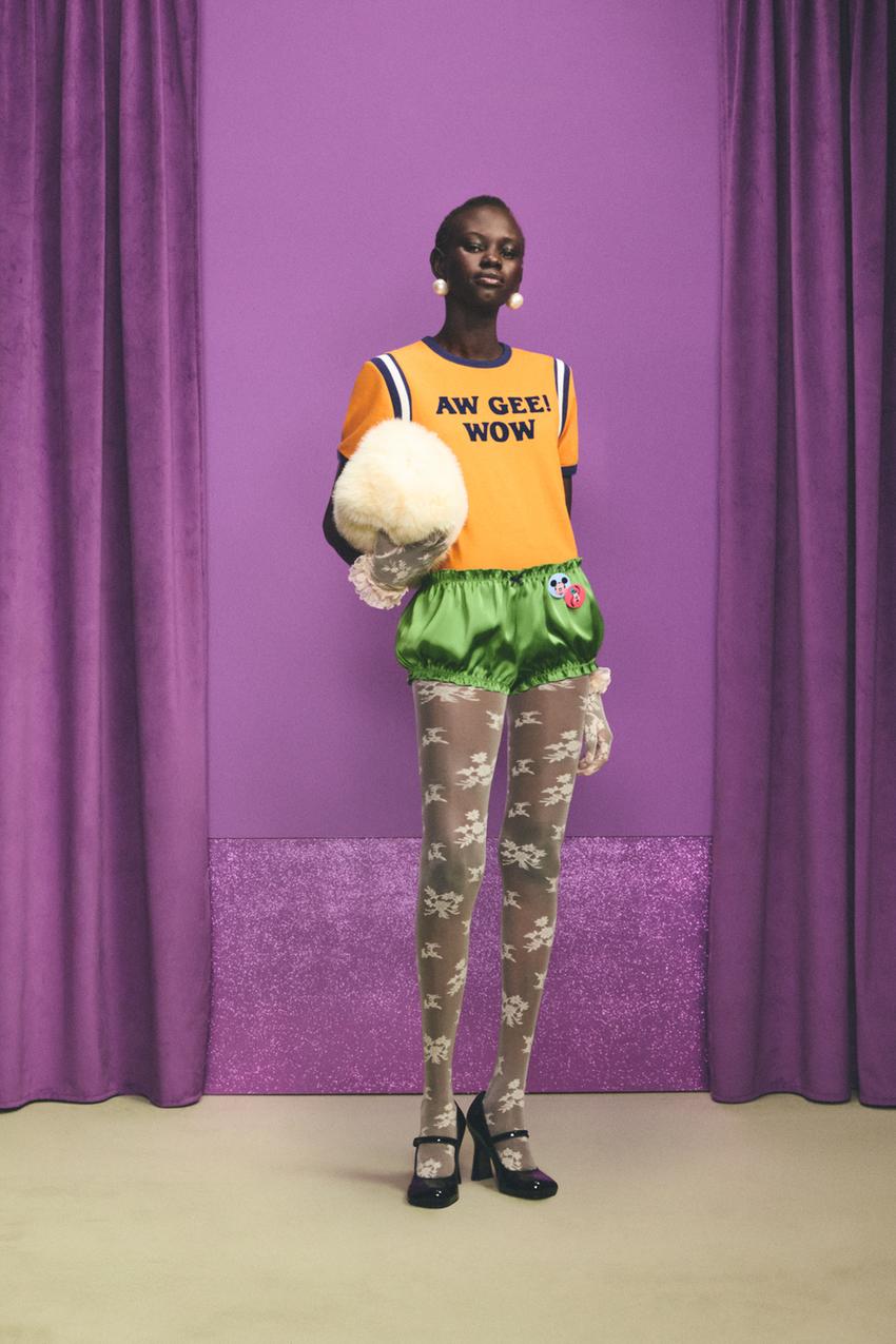 CONTRAST T-SHIRT HARRY LAMBERT FOR ZARA X DISNEY