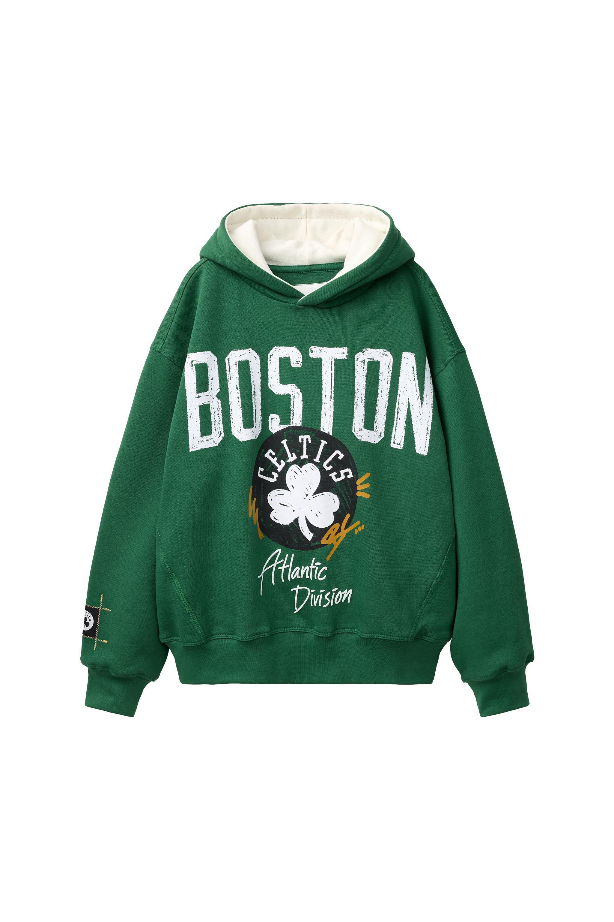 NBA ボストン・セルティックス フーディ - グリーン | ZARA Japan / 日本