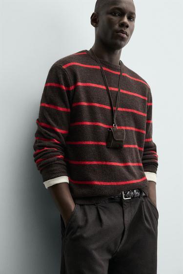STRIPED WOOL JUMPER - striped by Zara - Image 5