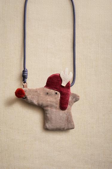 CHILDREN'S REINDEER BAG - Brown by Zara