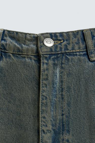 JEAN LOOSE FIT - Bleu / Vert de Zara - Image 9