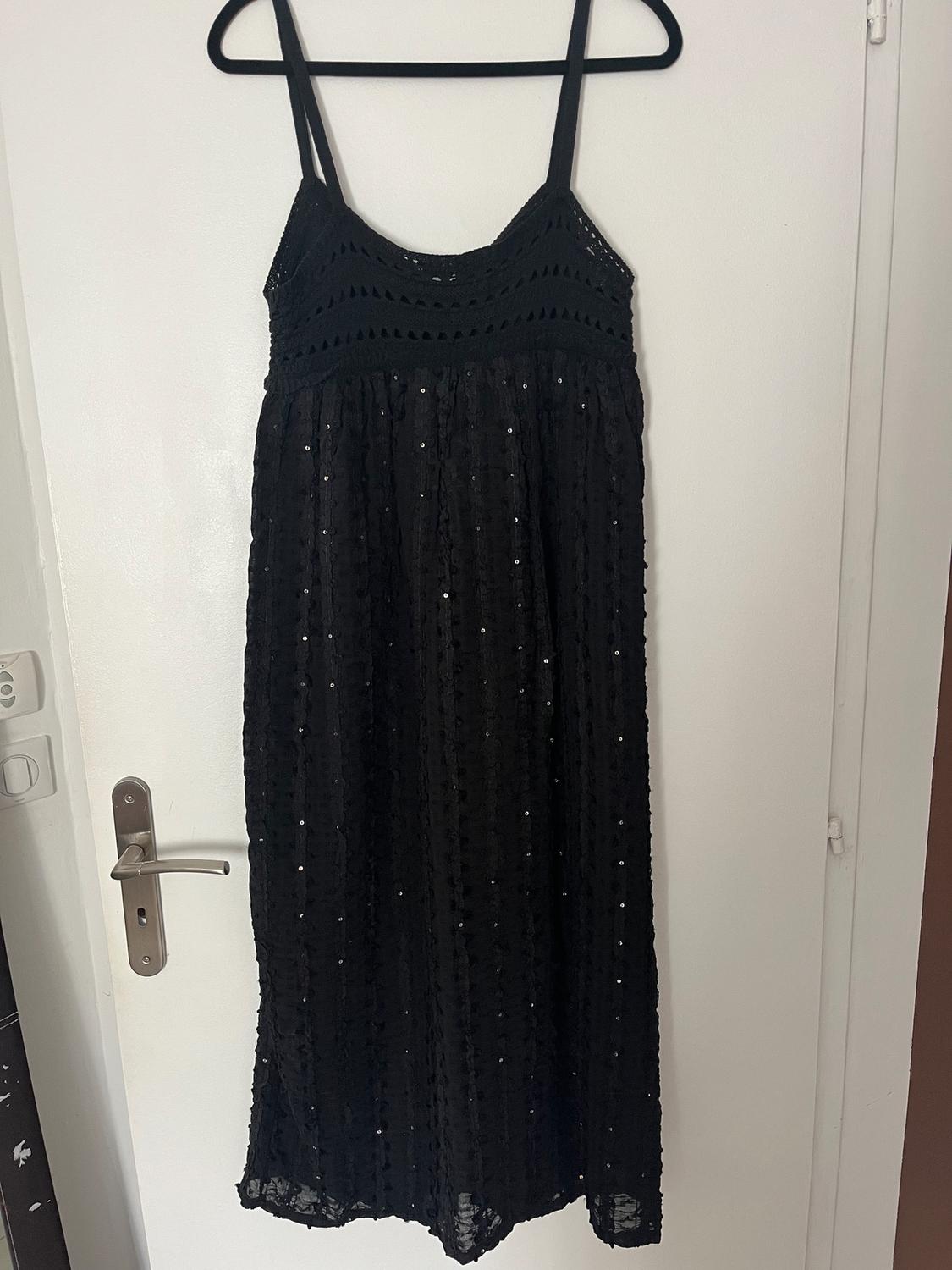 COMBINED SEQUINNED KNIT DRESS - Image 4