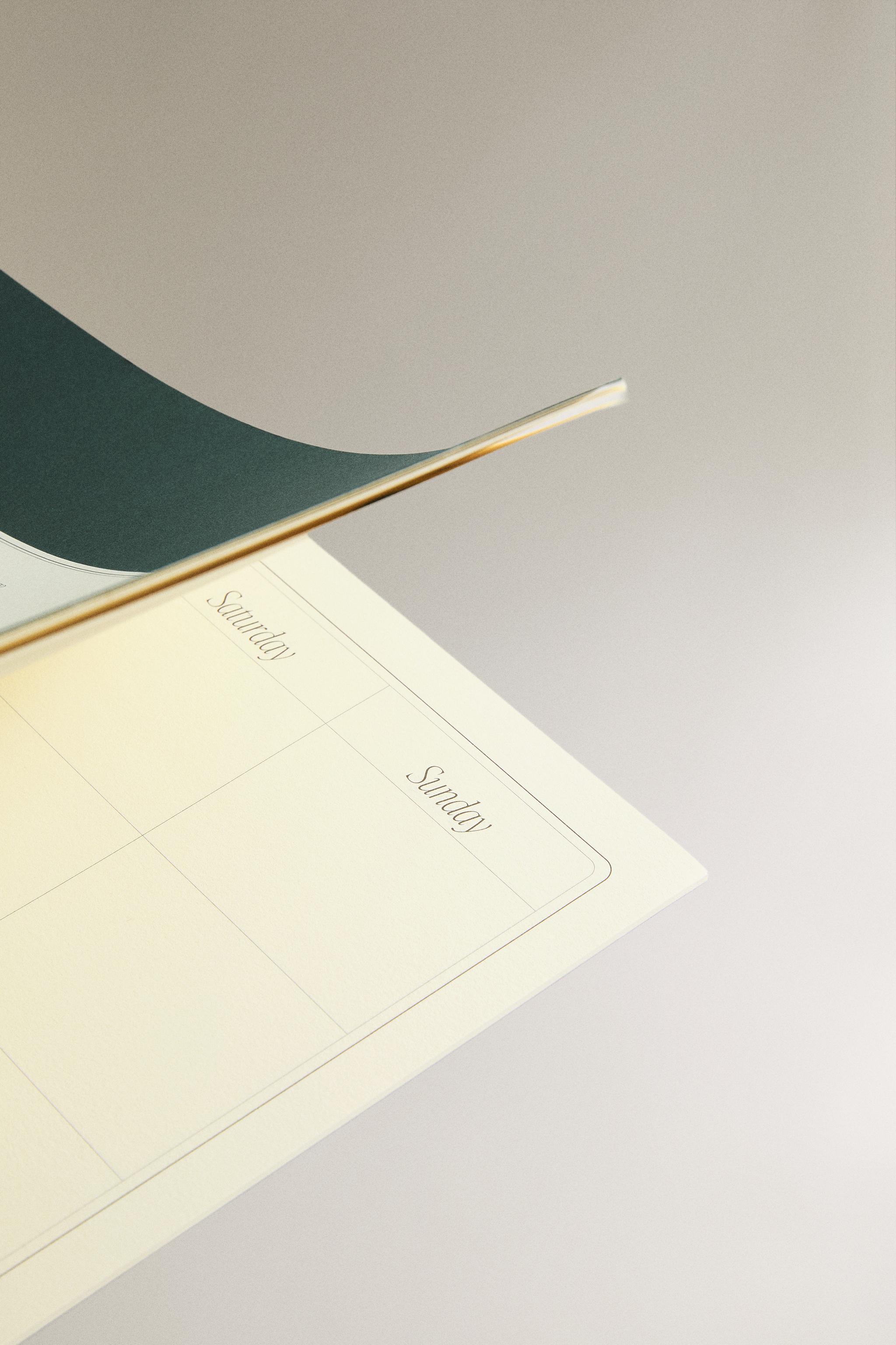 Zara EXTRA LARGE MONTHLY PLANNER — фото 3