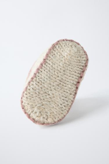 CHAUSSONS EN MAILLE - Rose de Zara - Image 3