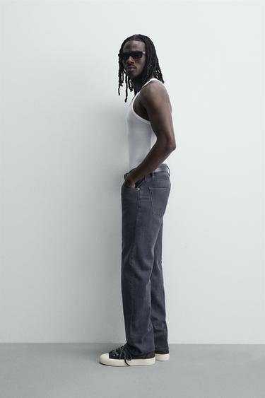 JEAN COUPE DROITE - Indigo de Zara - Image 3