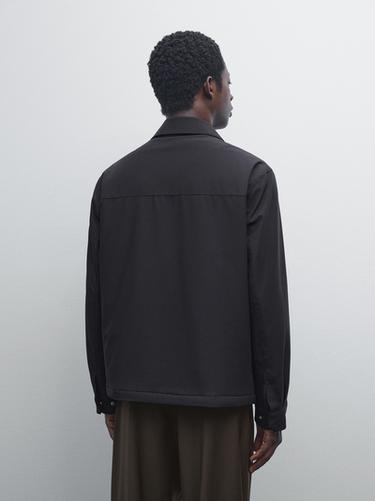 Veste légère déperlante - Bleu marine de Zara
