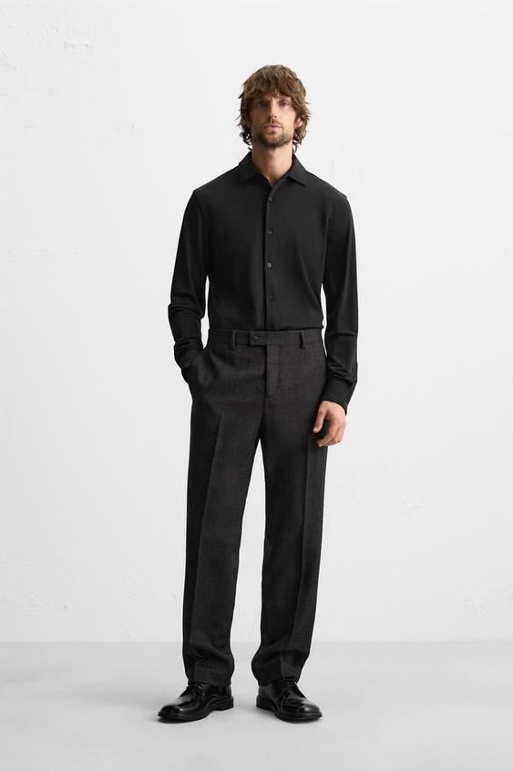 Slim Fit Pantalon Verde Zara Hombre Pantalones Slim Fit Hombre