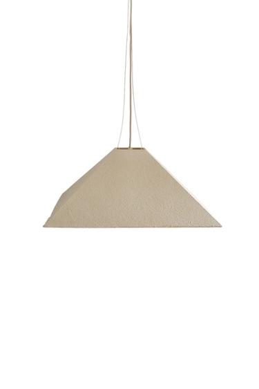 LÁMPARA TECHO PAPEL GEOMÉTRICA - Blanco de Zara