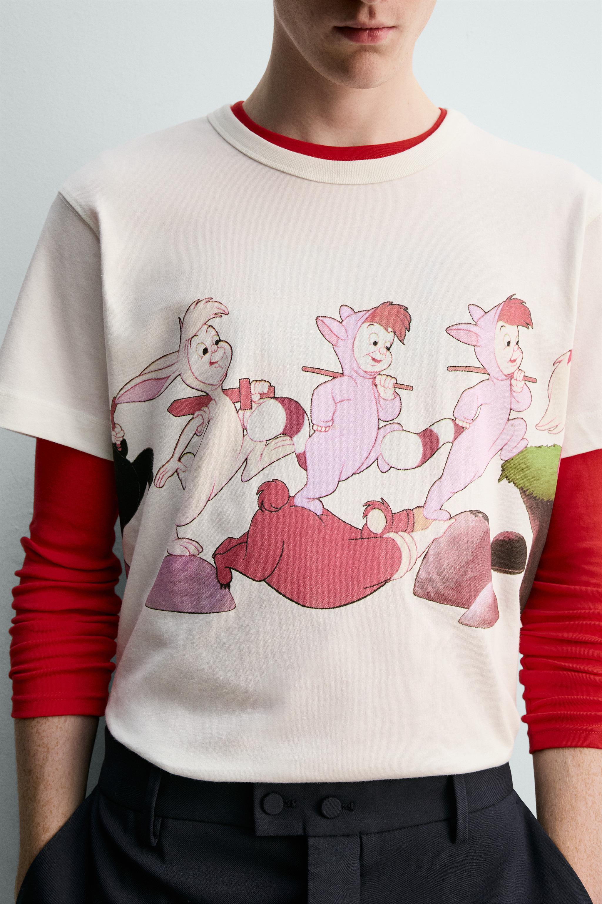 LOST BOYS PETER PAN HARRY LAMBERT FOR ZARA T-SHIRT