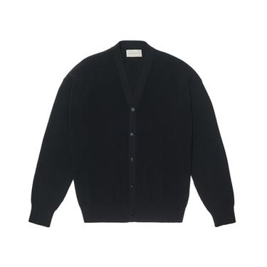 REGULAR FIT COTTON CARDIGAN - Dark navy by Zara