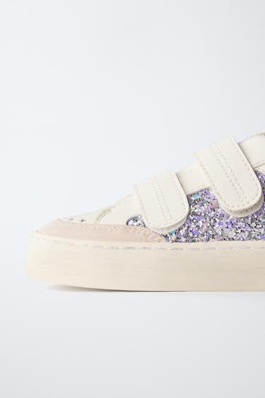 TENNIS OU BASKET BRILLANTS - Blanc de Zara - Image 3