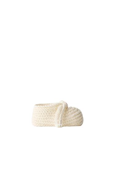 SANDAL-STYLE BOOTIES - Ecru White by Zara