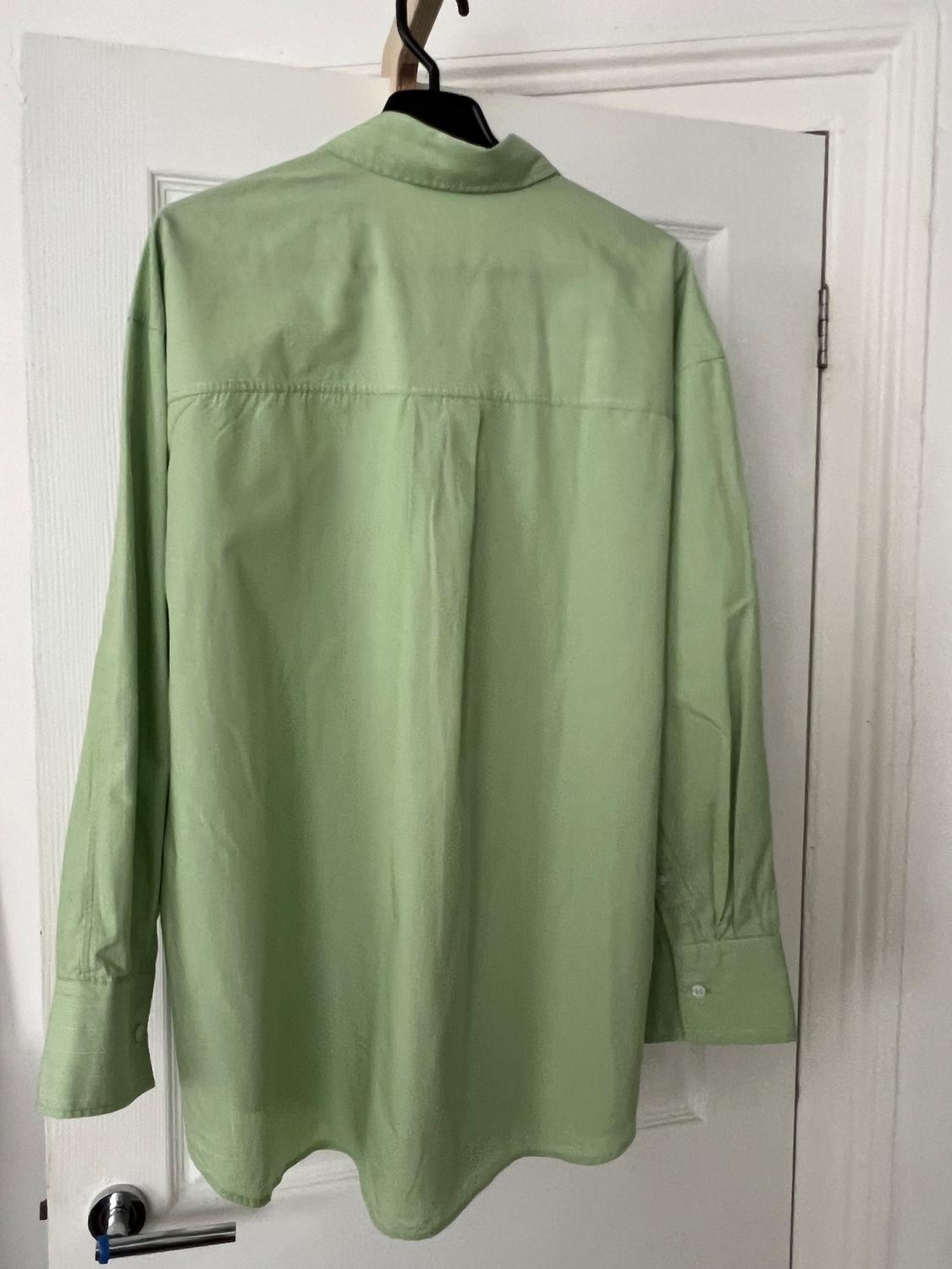 OVERSIZE STRIPED POPLIN SHIRT - Image 2
